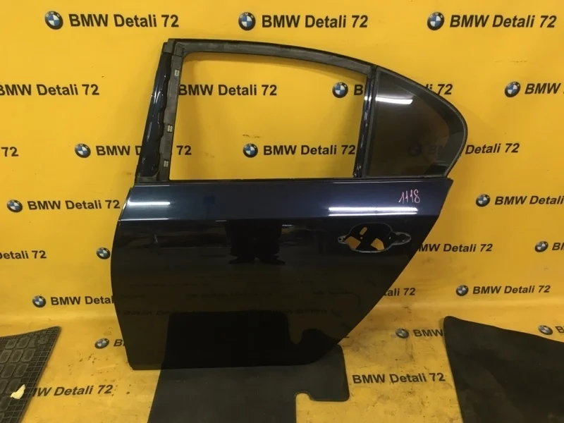 Дверь боковая Bmw 5 2006 41527202341 E60 N52B25AF, задняя левая