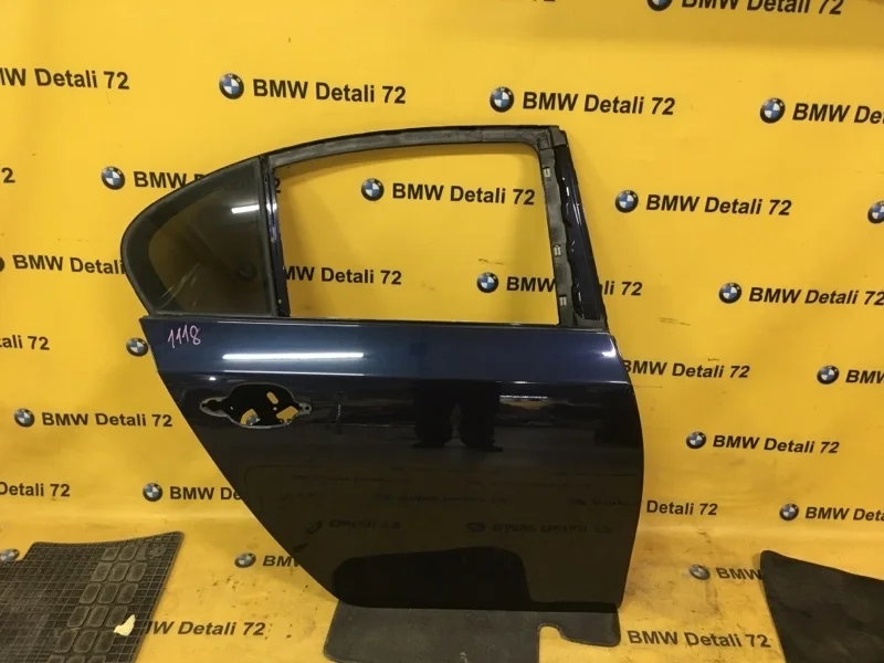 Дверь боковая Bmw 5 2006 41527202342 E60 N52B25AF, задняя правая