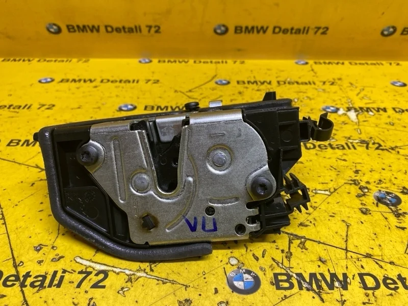 Замок боковой двери Bmw X5 2008 51217202145 E70 N52B30, передний левый