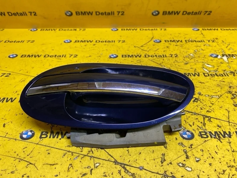 Ручка двери внешняя Bmw 7 2005 51227191907 E65 N62B48, задняя левая