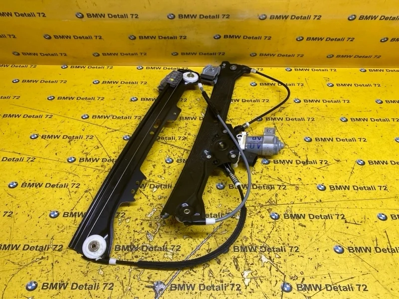 Стеклоподъемник Bmw 5 2006 51337184383 E60 N52B25AF, передний левый