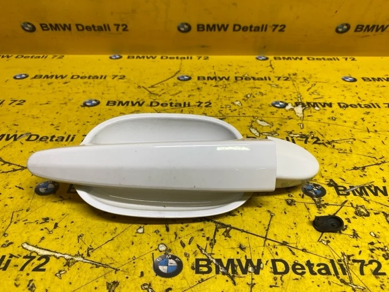 Ручка двери внешняя Bmw 5 2006 51210154344 E60 N52B25AF, передняя левая