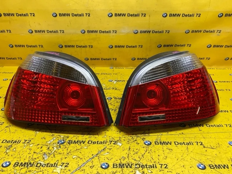 Фонари дорестайлинг Bmw 5 2006 63217165737 E60 N52B25AF, задние