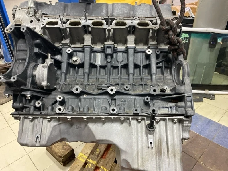 Двигатель n52b25a,пробег по японии 56000км Bmw 5 2006 11000415403 E60 N52B25AF
