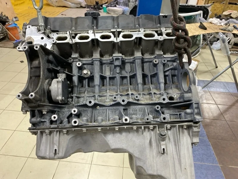 Двигатель n52b25a 93000 км пробег по японии Bmw 5 2009 11000415026 E60 N52B25AF