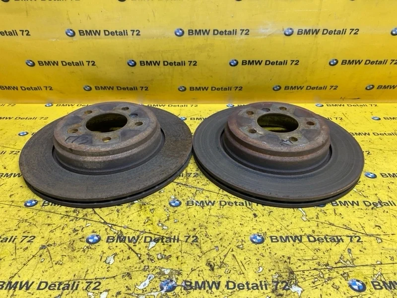 Диск тормозной Bmw 5 2006 34216864061 E60 N52B25AF, задний