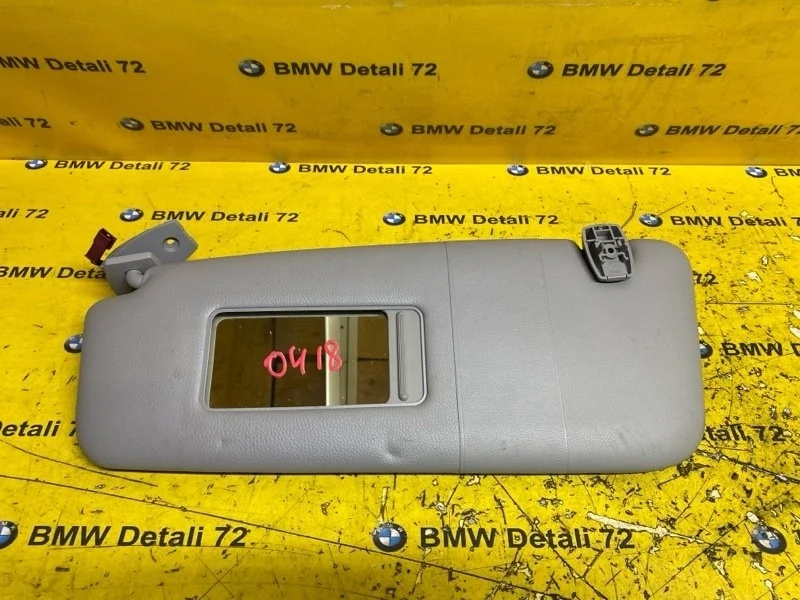 Козырек солнцезащитный Bmw 5 2006 51167069753 E60 N52B25AF, передний левый