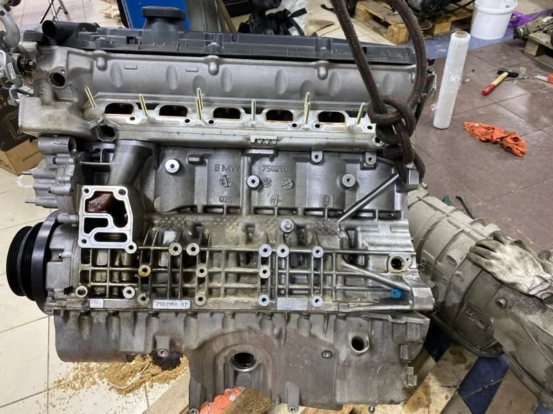 Двигатель M54B30 пробег по Японии 29000км Bmw X5 2003 11000303875 E53 M54B30