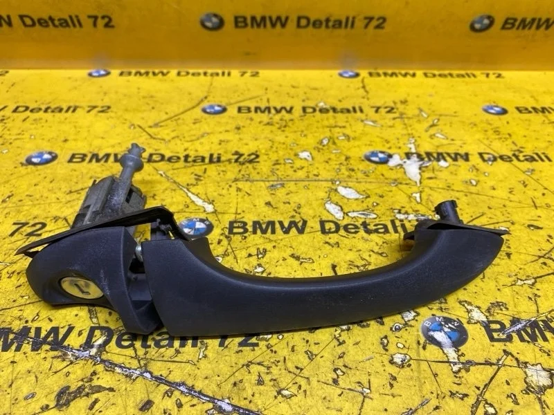 Ручка двери внешняя Bmw X5 2005 51218243618 E53 M54B30, передняя правая