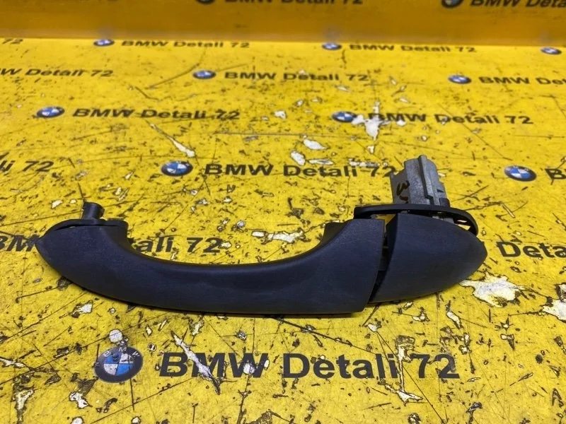 Ручка двери внешняя Bmw X5 2005 51218243617 E53 M54B30, задняя левая