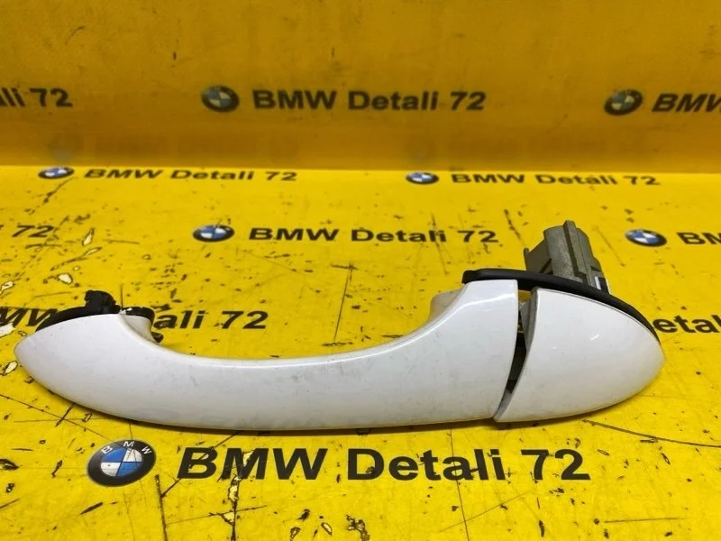 Ручка двери внешняя Bmw X5 2003 51218243617 E53 M54B30, передняя левая