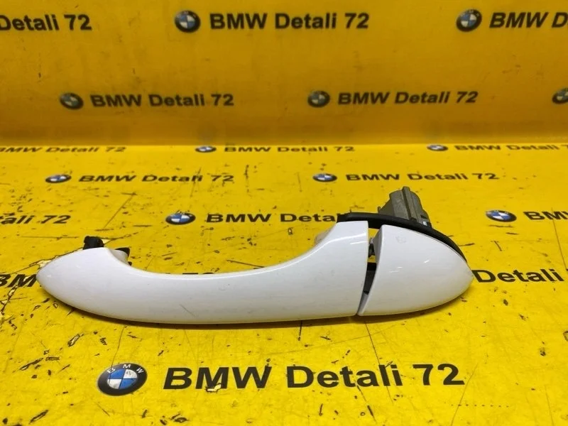 Ручка двери внешняя Bmw X5 2003 51218243617 E53 M54B30, задняя левая
