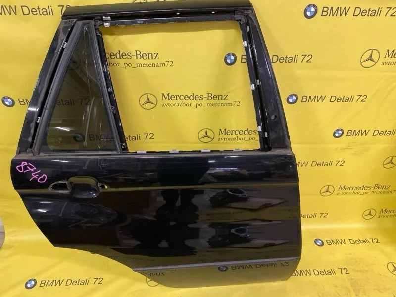 Дверь боковая Bmw X5 2005 41528256828 E53 M54B30, задняя правая