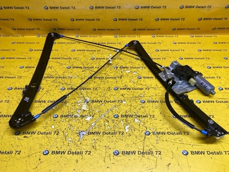 Стеклоподъемник Bmw X5 2003 51338254911 E53 M54B30, передний левый