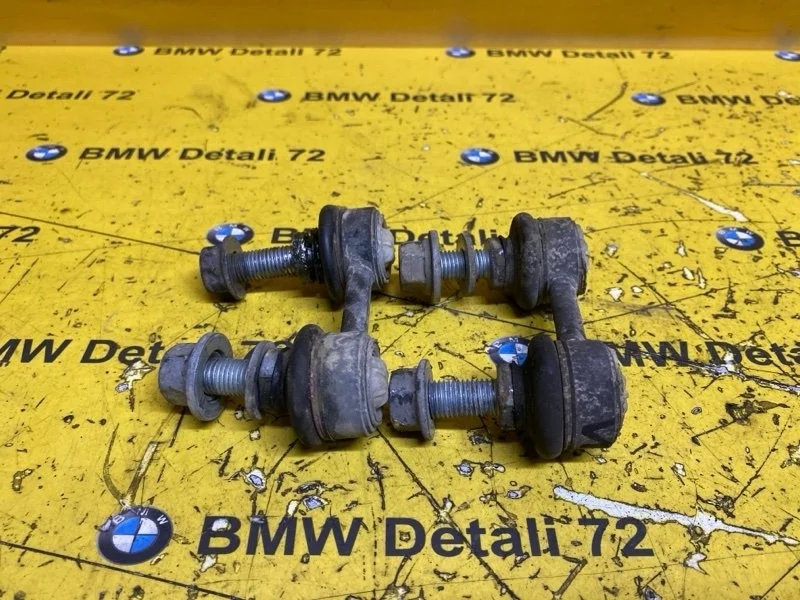Стойка стабилизатора Bmw X5 2003 33551096735 E53 M54B30, задняя