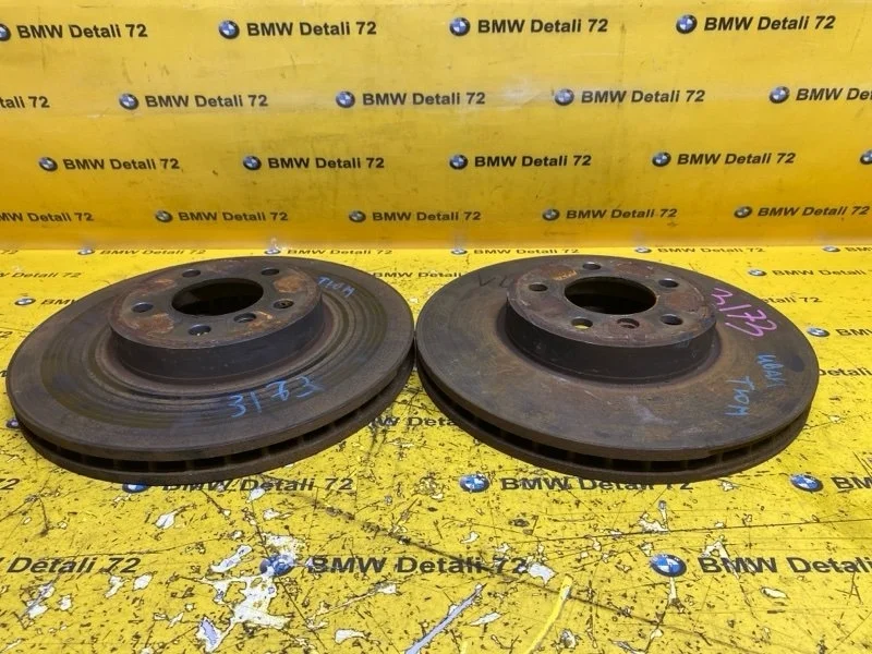 Диски тормозные Bmw X5 2003 34116859679 E53 M54B30, передние