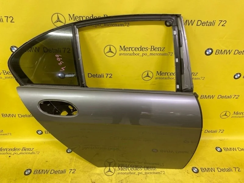 Дверь боковая Bmw 7 2004 41517202084 E65 N62B44, задняя правая