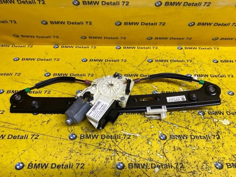 Стеклоподъемник Bmw X3 2007 51353448251 E83 N52B30, задний левый