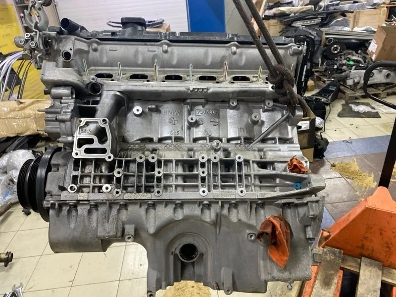 Двигатель m54b30 пробег по японии 60000км Bmw X5 2005 11000303875 E53 M54B30