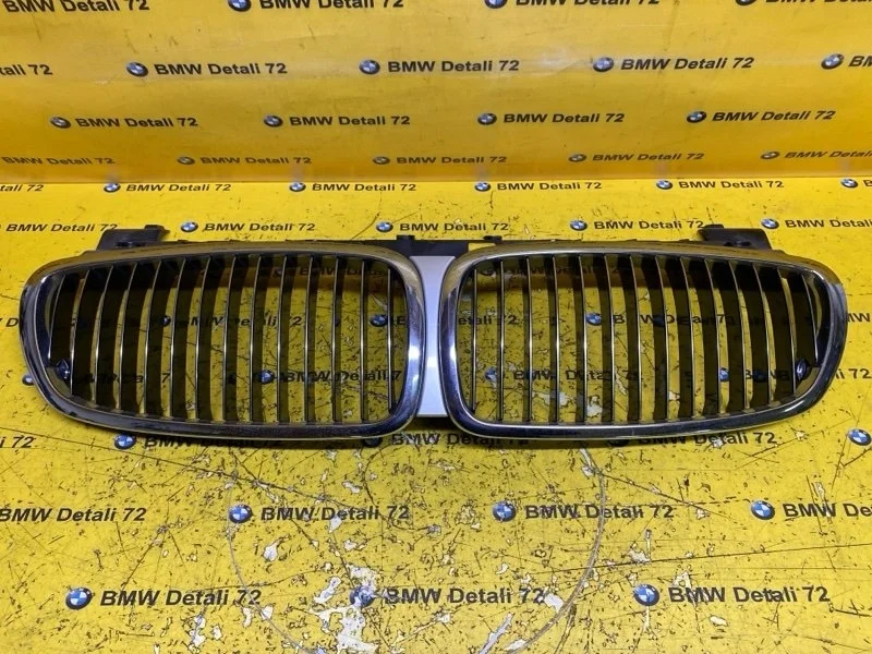 Решетки радиатора ноздри капота Bmw 7 2007 51137145738 E65 N62B48