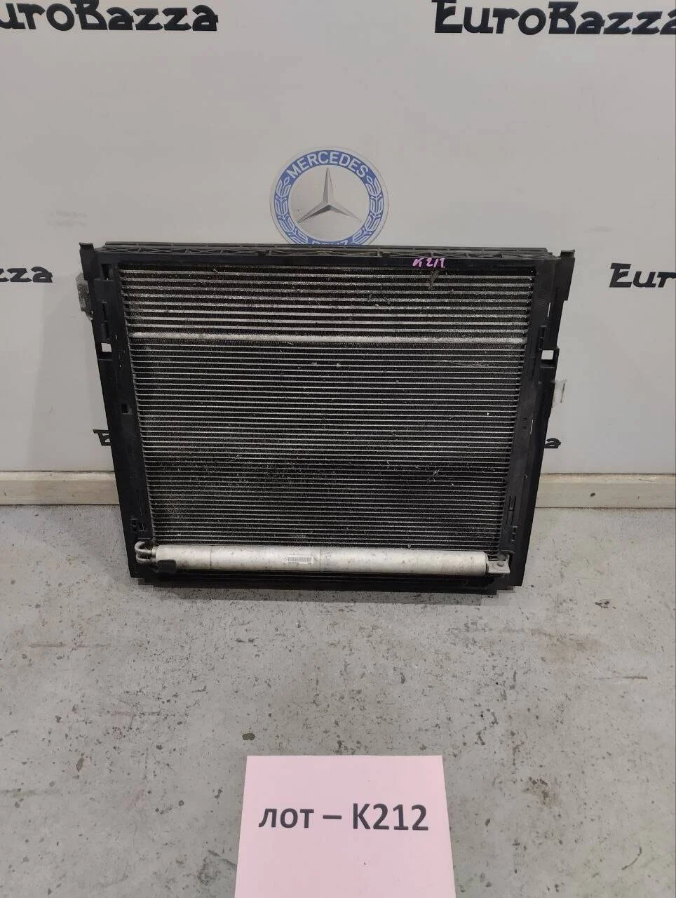 Радиатор кондиционера Mercedes W166