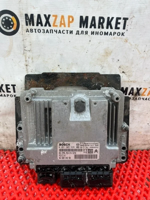 Блок управления двигателем Peugeot 308 2009 9666934280 1.6 EP6 120 Л.С
