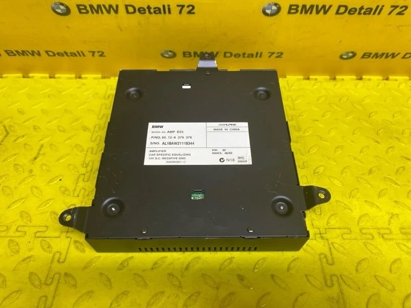 Усилитель звука Bmw X5 2003 65128379376 E53 M54B30