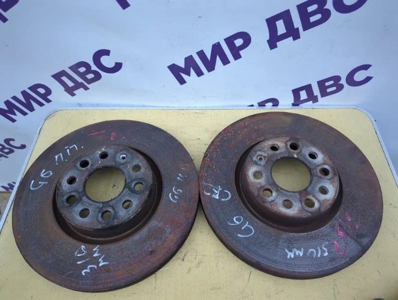 Диск тормозной передний Volkswagen Passat B6 BWA