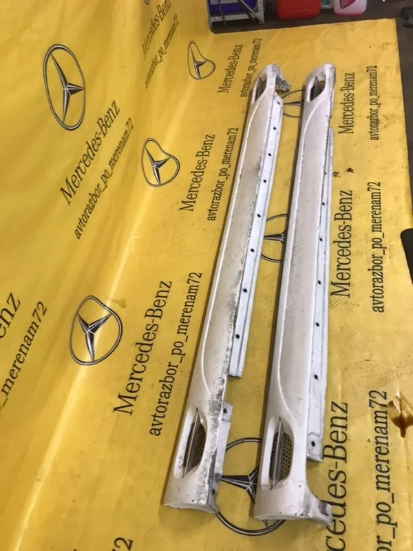 Накладка на порог наружная Mercedes S-Class 2000 А2206980354 S220 113.960