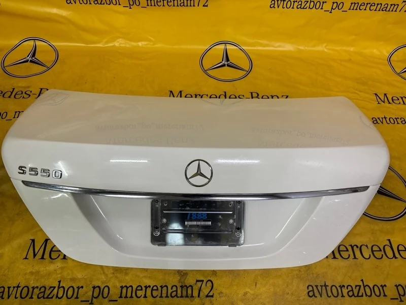 Крышка багажника Mercedes S-Class 2009 A2217500275 S221 272.965, задняя