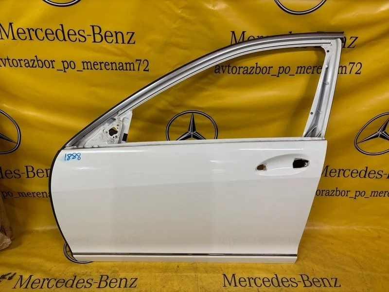 Дверь боковая Mercedes S-Class 2009 A2217200105 S221 272.965, передняя левая