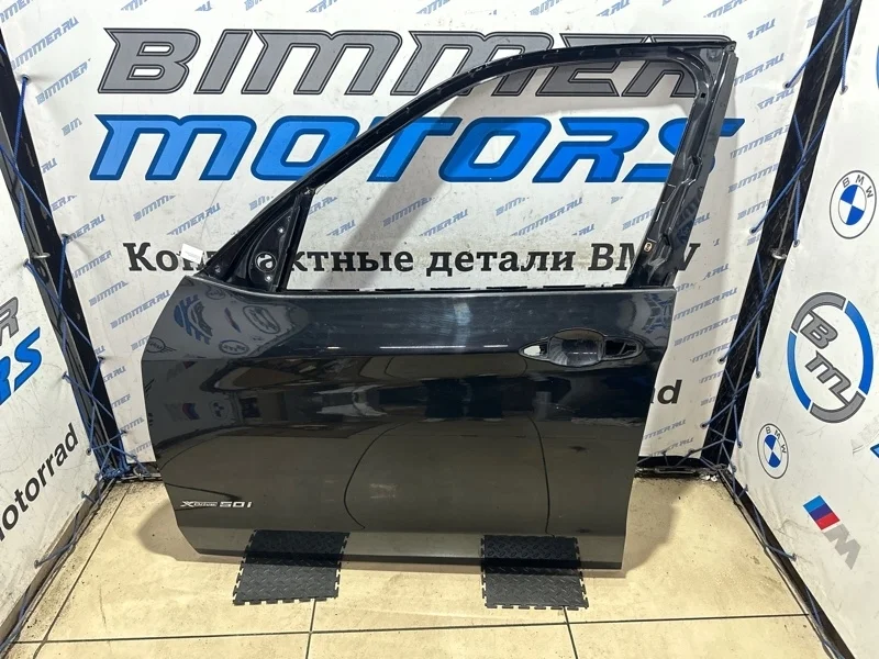Дверь Bmw Х5 41517386737 F15 N63B44B, передняя левая