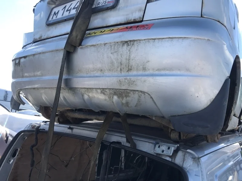 Бампер Daewoo Matiz 96562595, задний