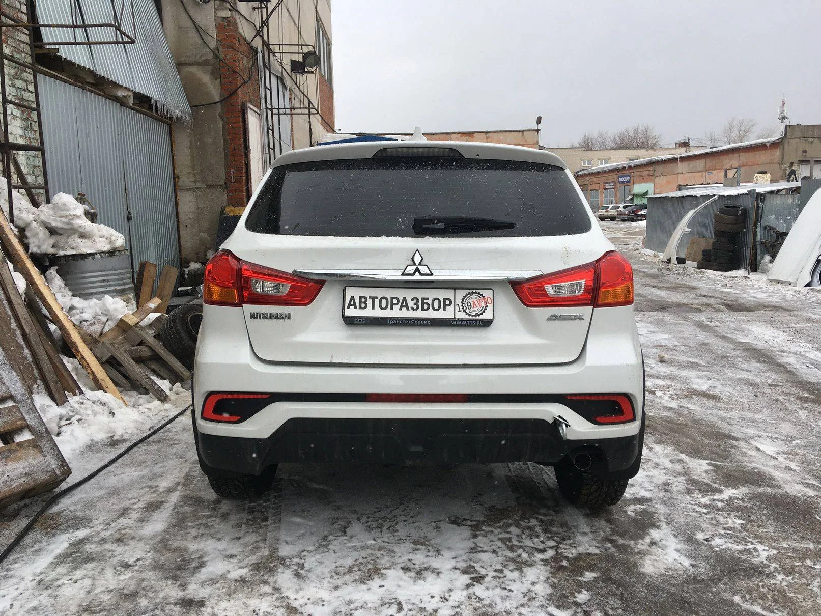 Продажа Mitsubishi ASX 1.6 (117Hp) (4A92) FWD MT по запчастям