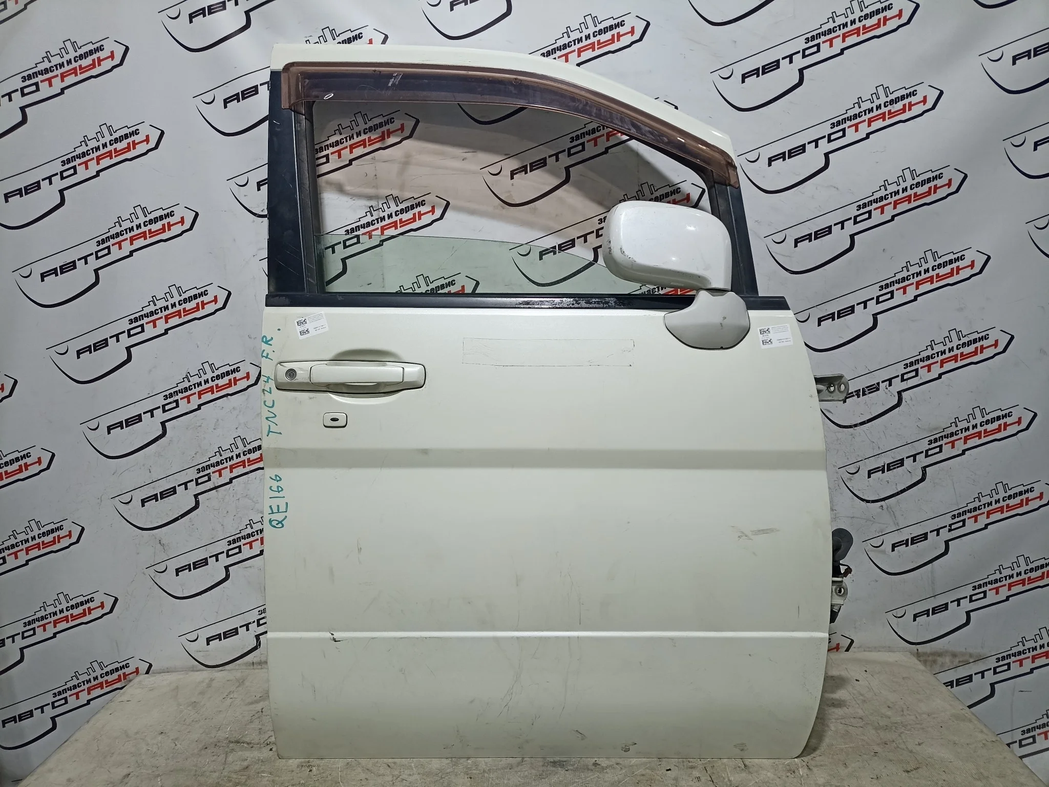 ДВЕРЬ NISSAN SERENA PC24 PNC24 RC24 TC24 TNC24 VC24 VNC24 H01004N0MM ПЕРЕДНЯЯ ПРАВАЯ белый, QX1 QE166