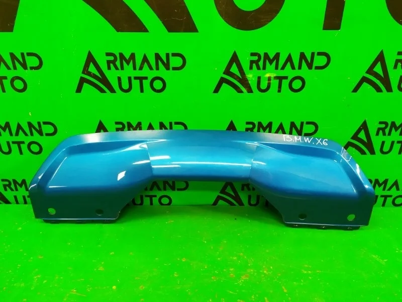 Накладка бампера BMW X6 2014-2019 F16