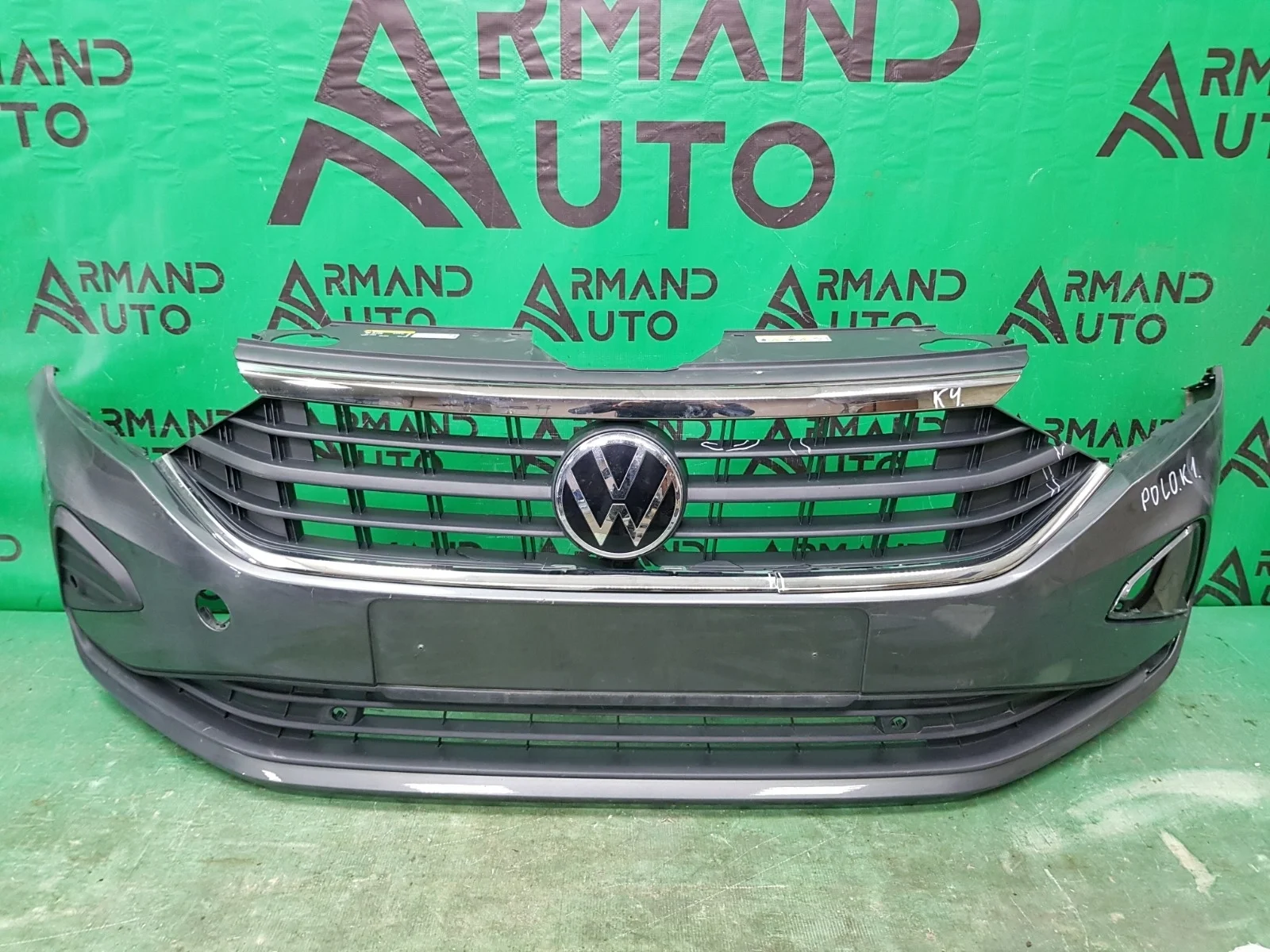Бампер VOLKSWAGEN POLO 2020-нв 6