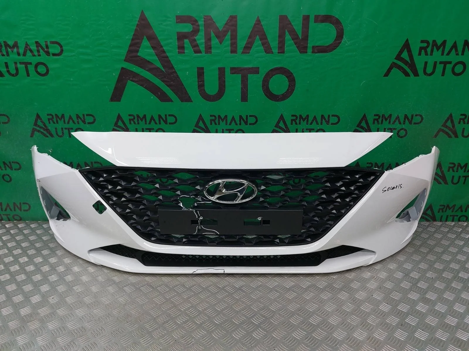 Бампер Hyundai Solaris 2020-нв