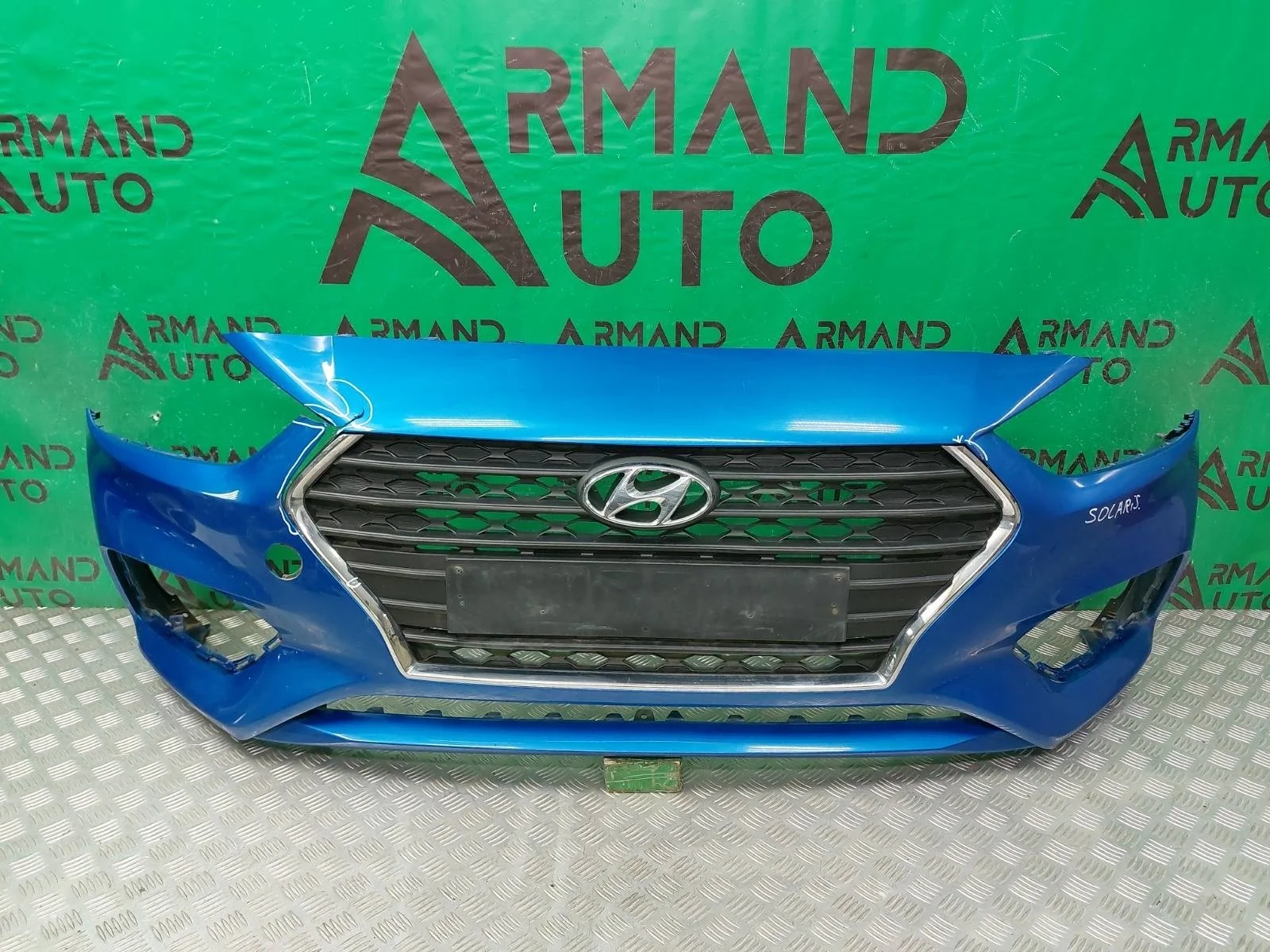Бампер Hyundai Solaris 2017-2020