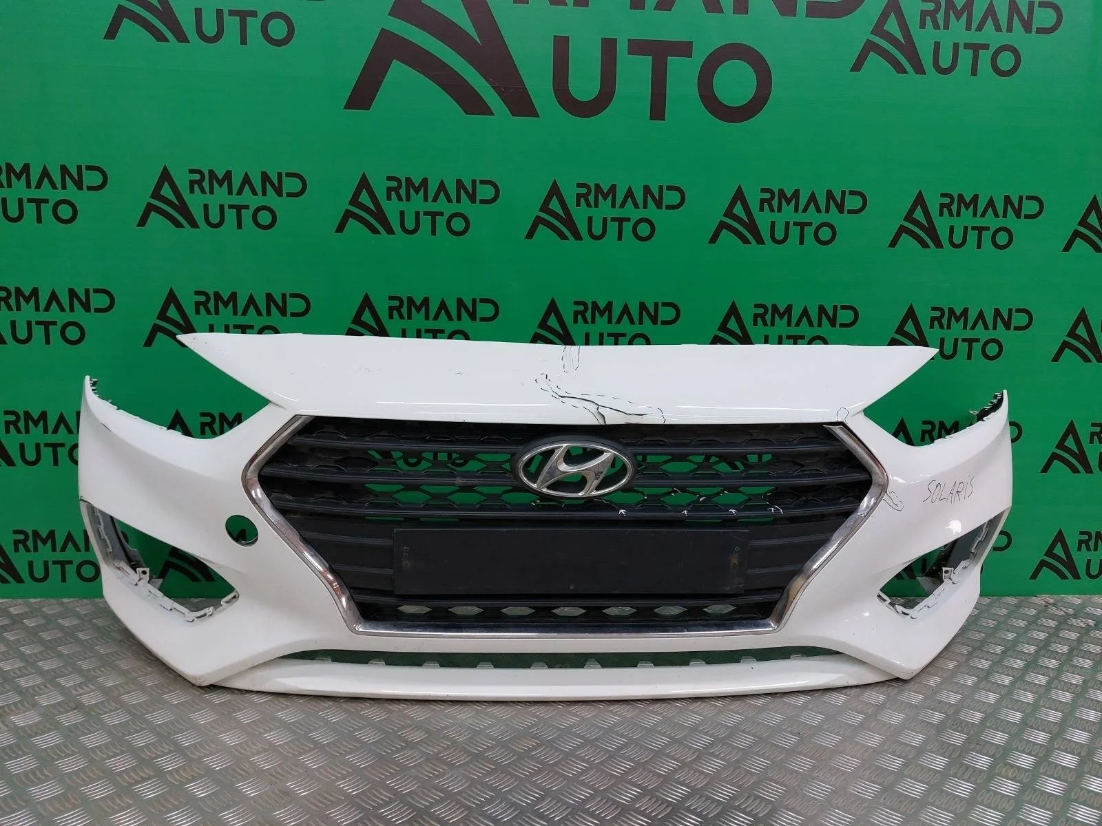 Бампер Hyundai Solaris 2017-2020