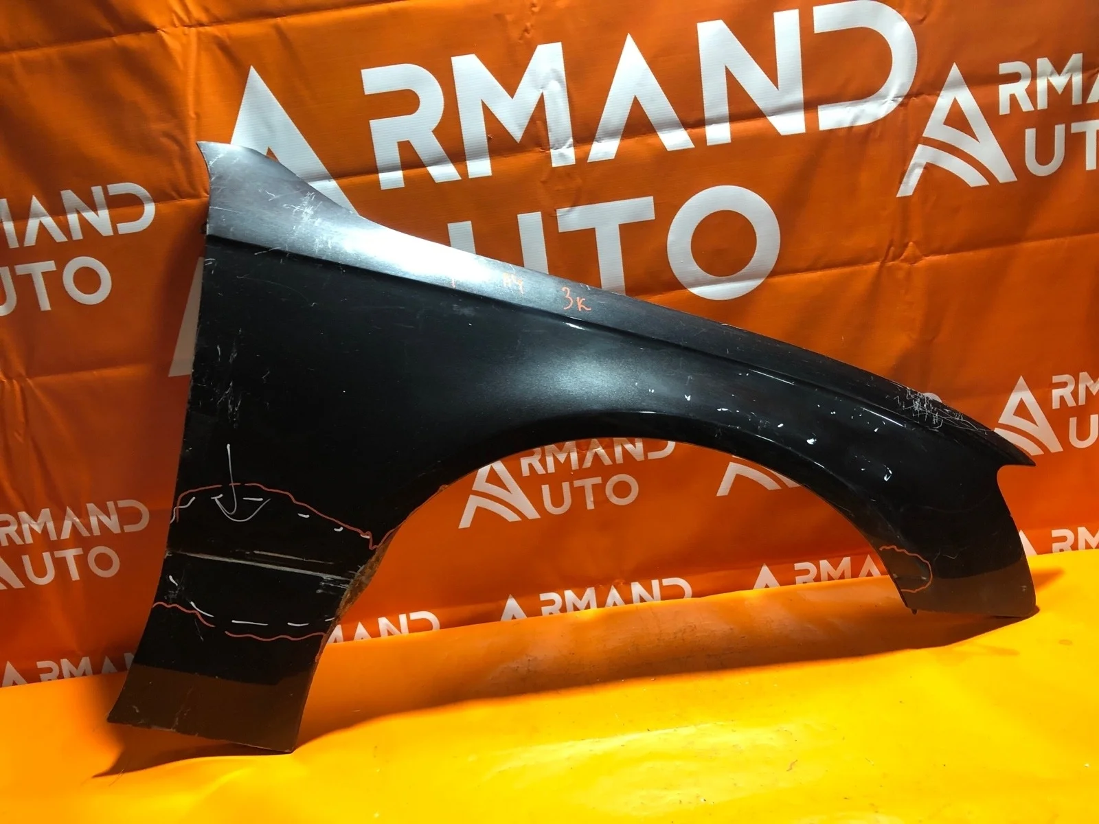 Крыло Audi A4 2007-2011 B8