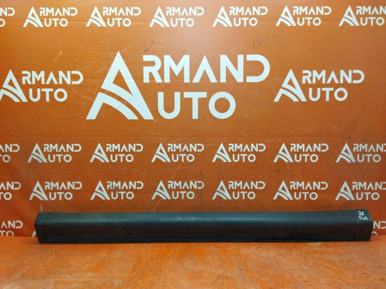 Накладка порога Mitsubishi Outlander 2012-нв 3