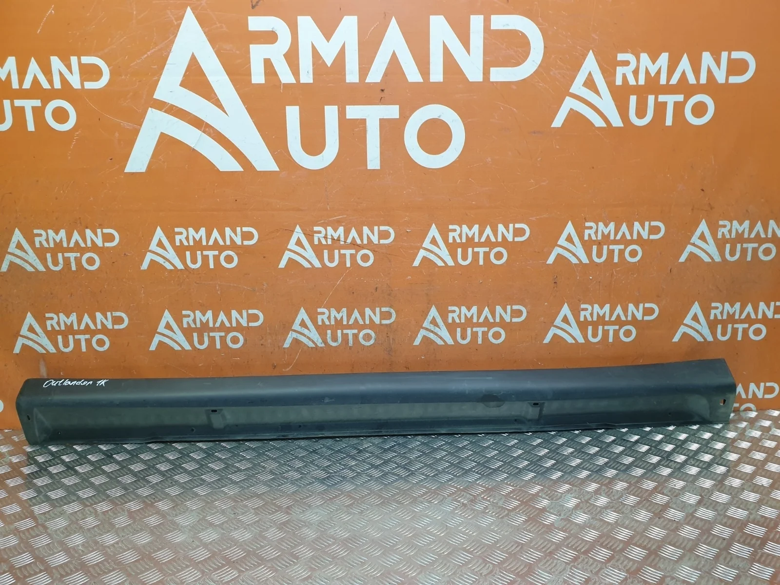 Накладка порога Mitsubishi Outlander 2012-нв 3