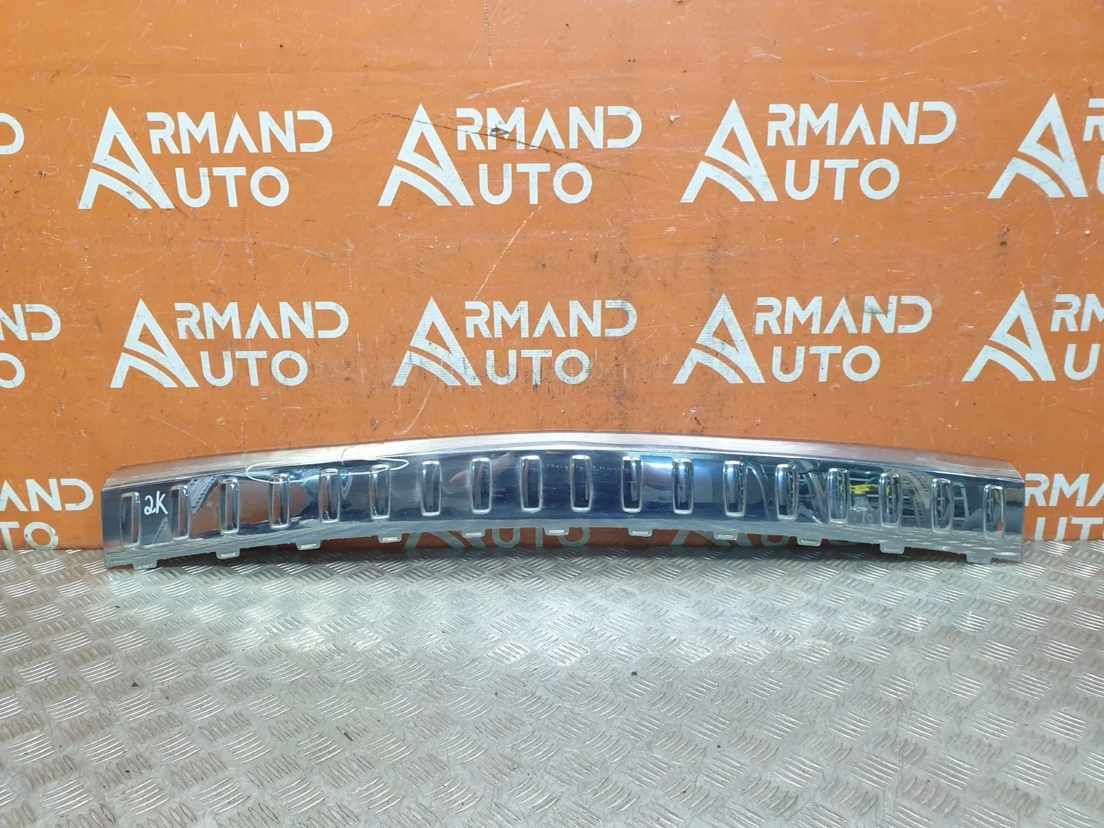 Накладка бампера верхняя Mercedes GL GLS-Class 2012-2019 X166