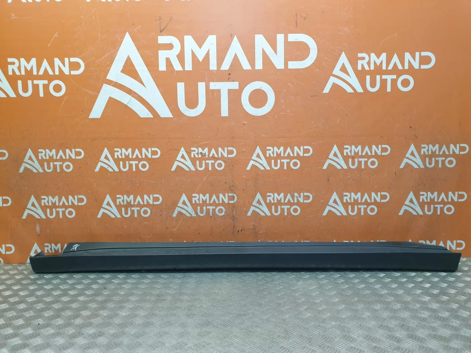 Накладка порога Mitsubishi Outlander 2012-нв 3