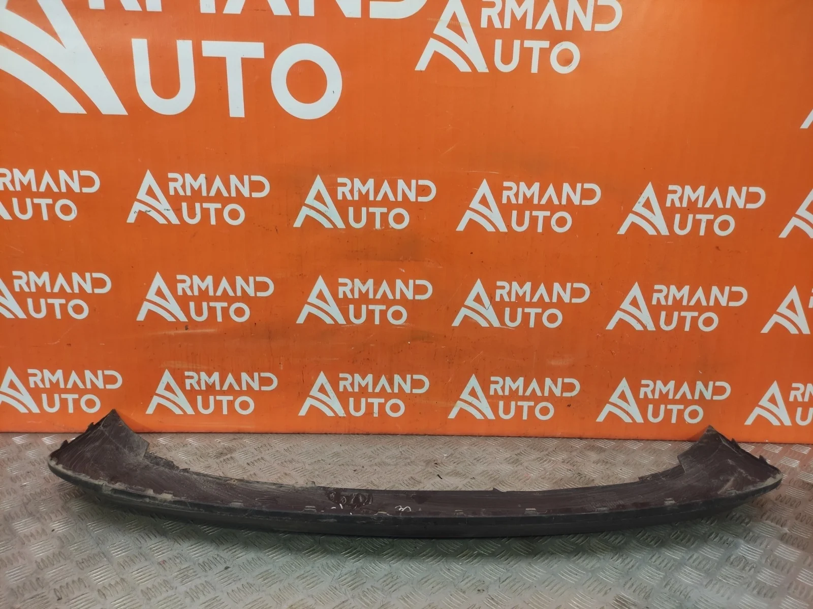 Юбка бампера Skoda Rapid 2014-2020