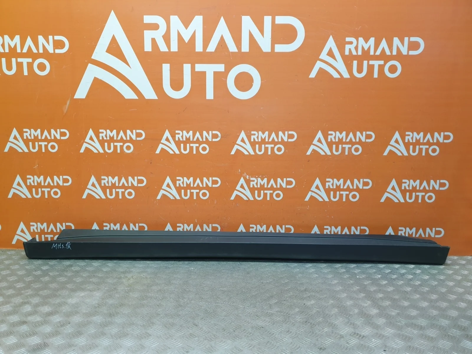 Накладка порога Mitsubishi Outlander 2012-нв 3