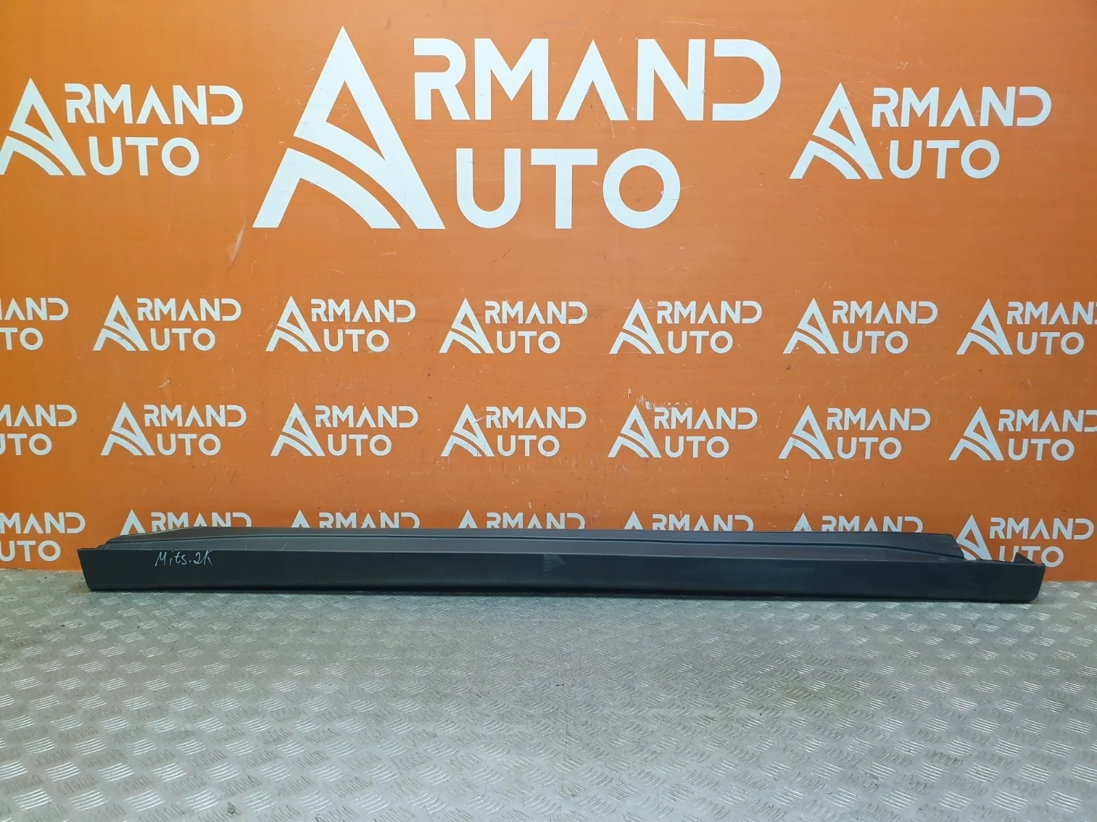 Накладка порога Mitsubishi Outlander 2012-нв 3