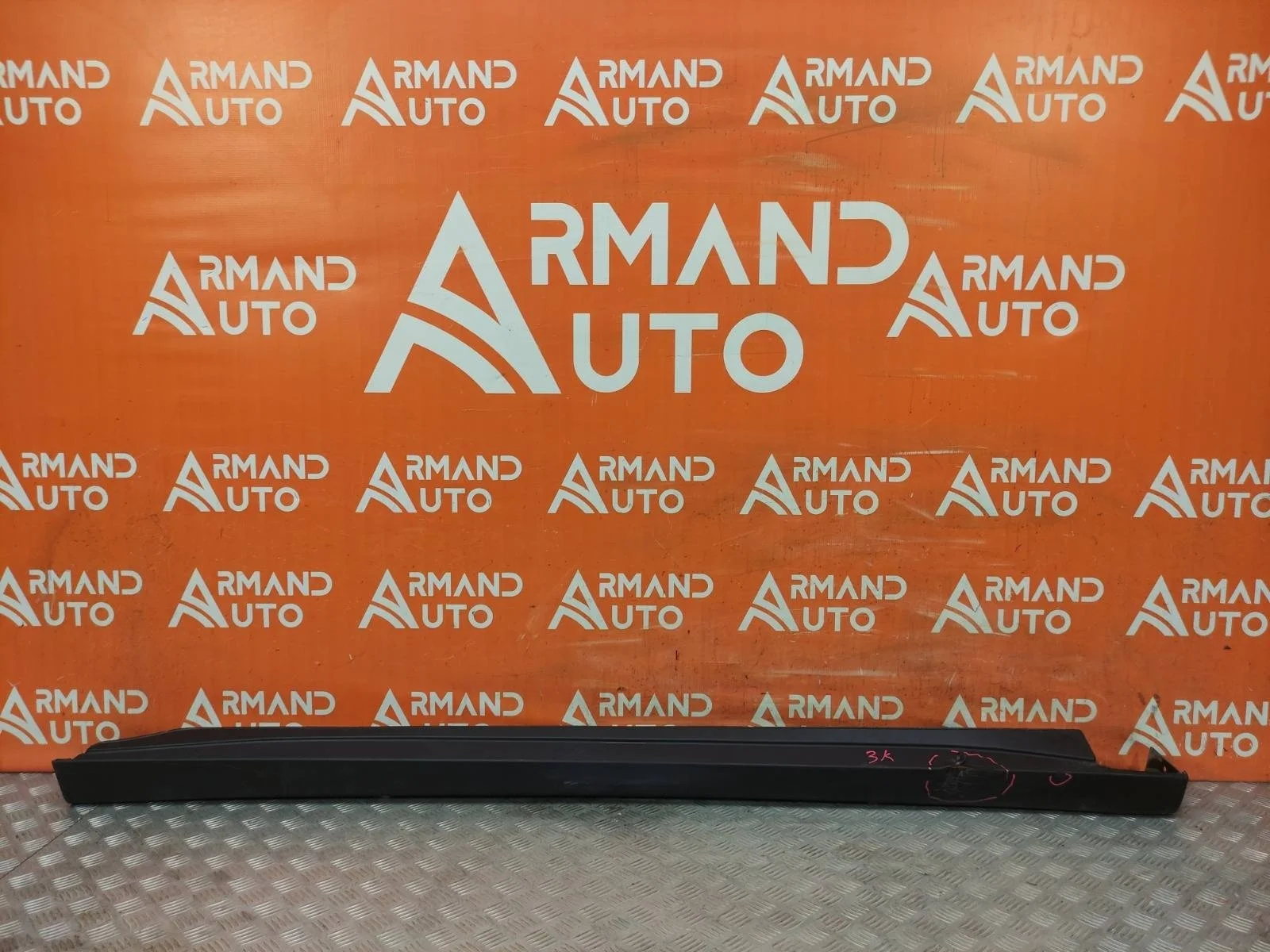 Накладка порога MItsubishi Outlander 2012-нв 3