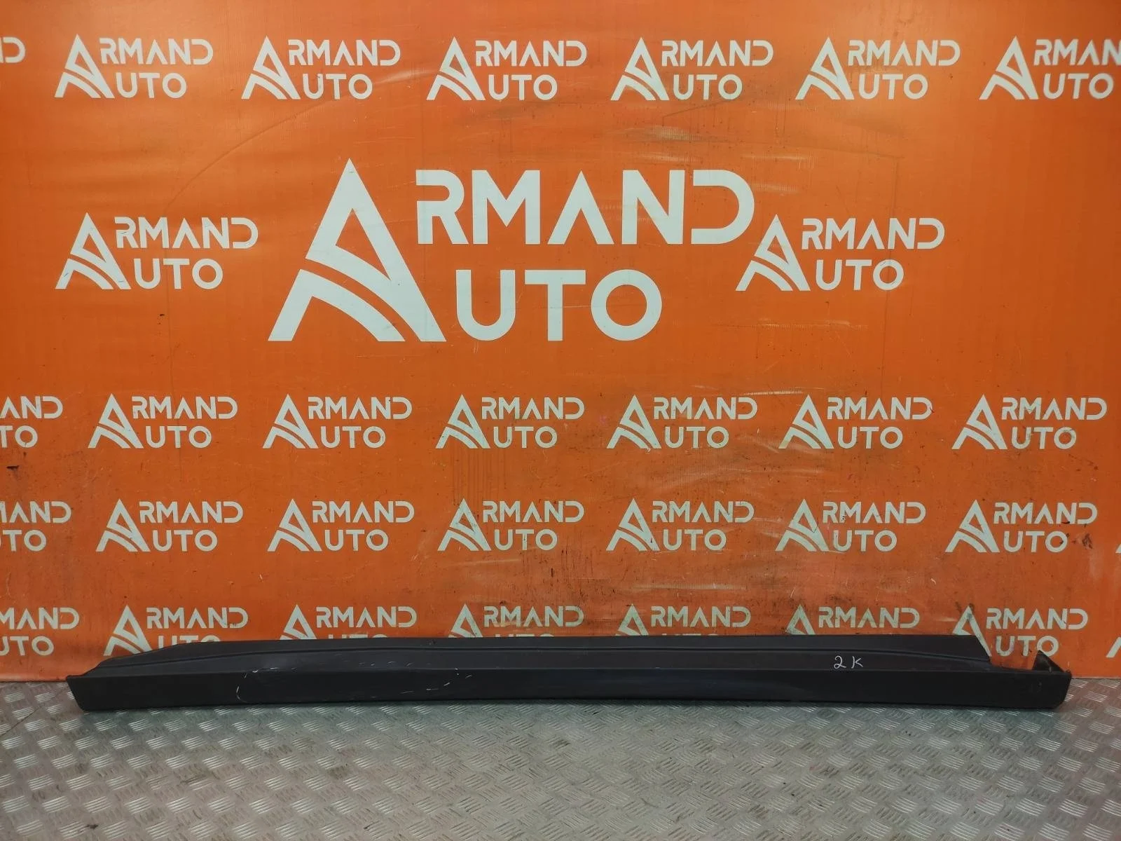 Накладка порога Mitsubishi Outlander 2012-нв 3